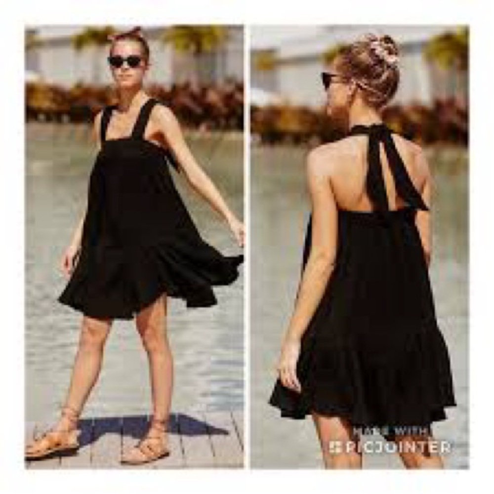 Free People Heart Signal Convertible Mini Dress SOLD OUT beach cover up size XS